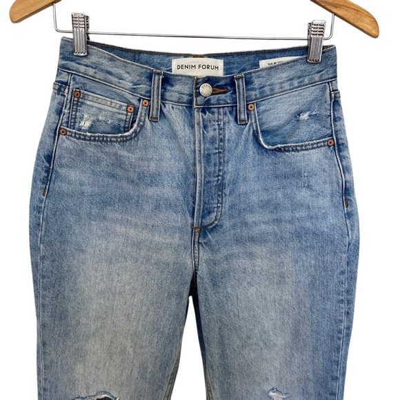 Denim Forum The Boyfriend High Rise Loose 28L Size 25 - Picture 3 of 13